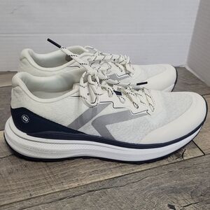 NWOT Keen Mens White/Blue Athletic Shoes Curve Momentum WK500 Walking Sneaker 11